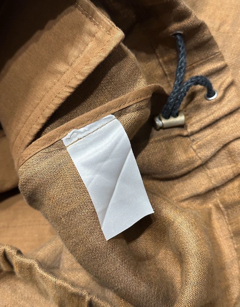 Japanese Brand linen work collared jacket Size US L / EU 52-54 / 3 - 7 Thumbnail