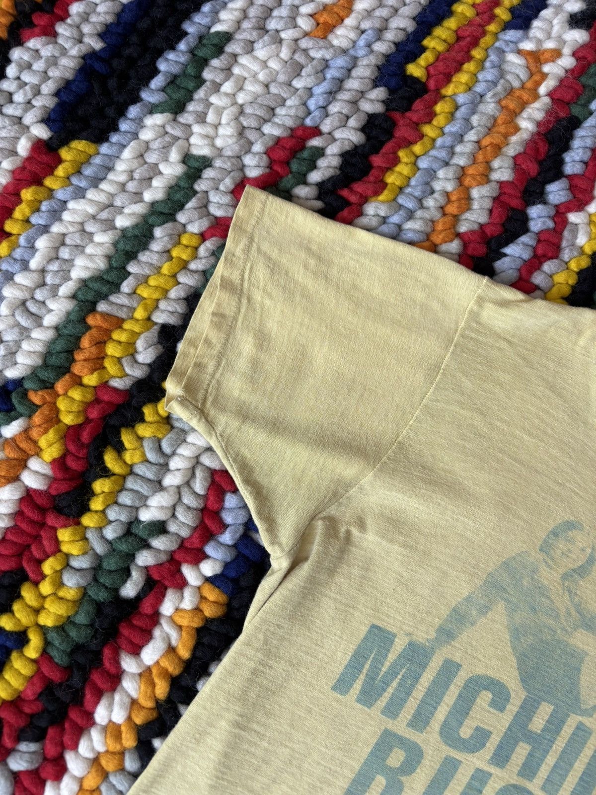 Vintage 1960s Vintage Michigan Rugby Tee Shirt Size US M / EU 48-50 / 2 - 5 Thumbnail