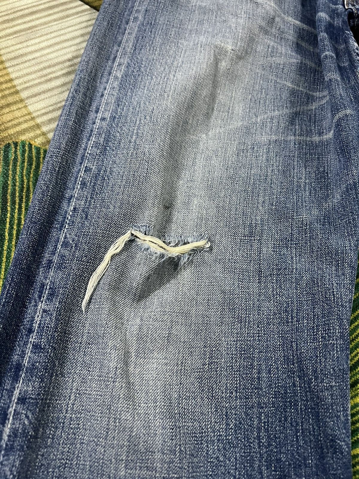 If Six Was Nine × Levi's Vintage Levis 501 Distressed Jeans Very Nice Size US 30 / EU 46 - 6 Thumbnail