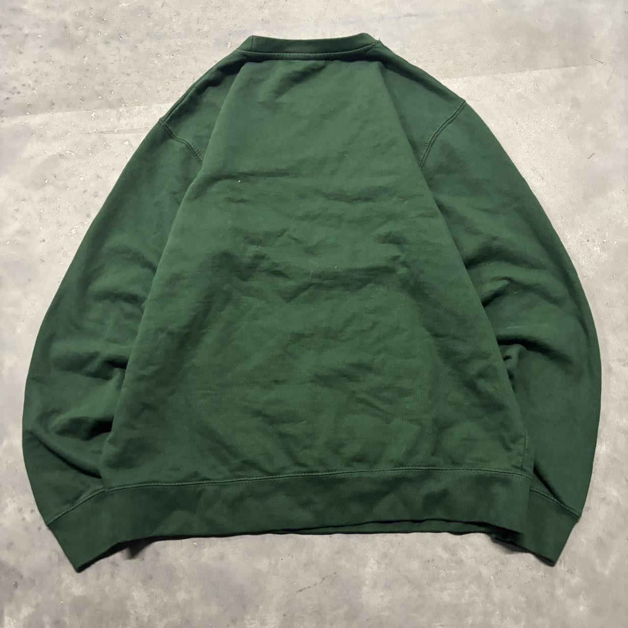 Japanese Brand × Vintage Crazy Vintage Y2K/2000s Forest Green Florida Spellout Streetwear Essential Crewneck! Size US M / EU 48-50 / 2 - 6 Thumbnail