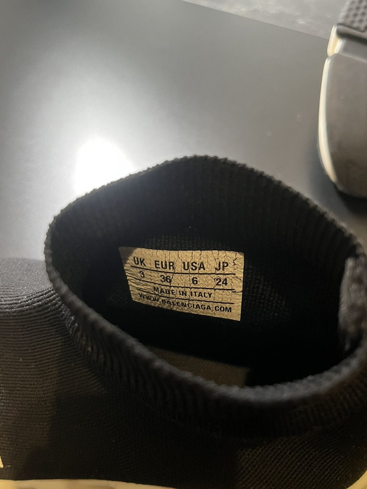 Balenciaga Balenciaga Speed 2.0 Sneakers White/Black Size US 6 / IT 36 - 7 Thumbnail