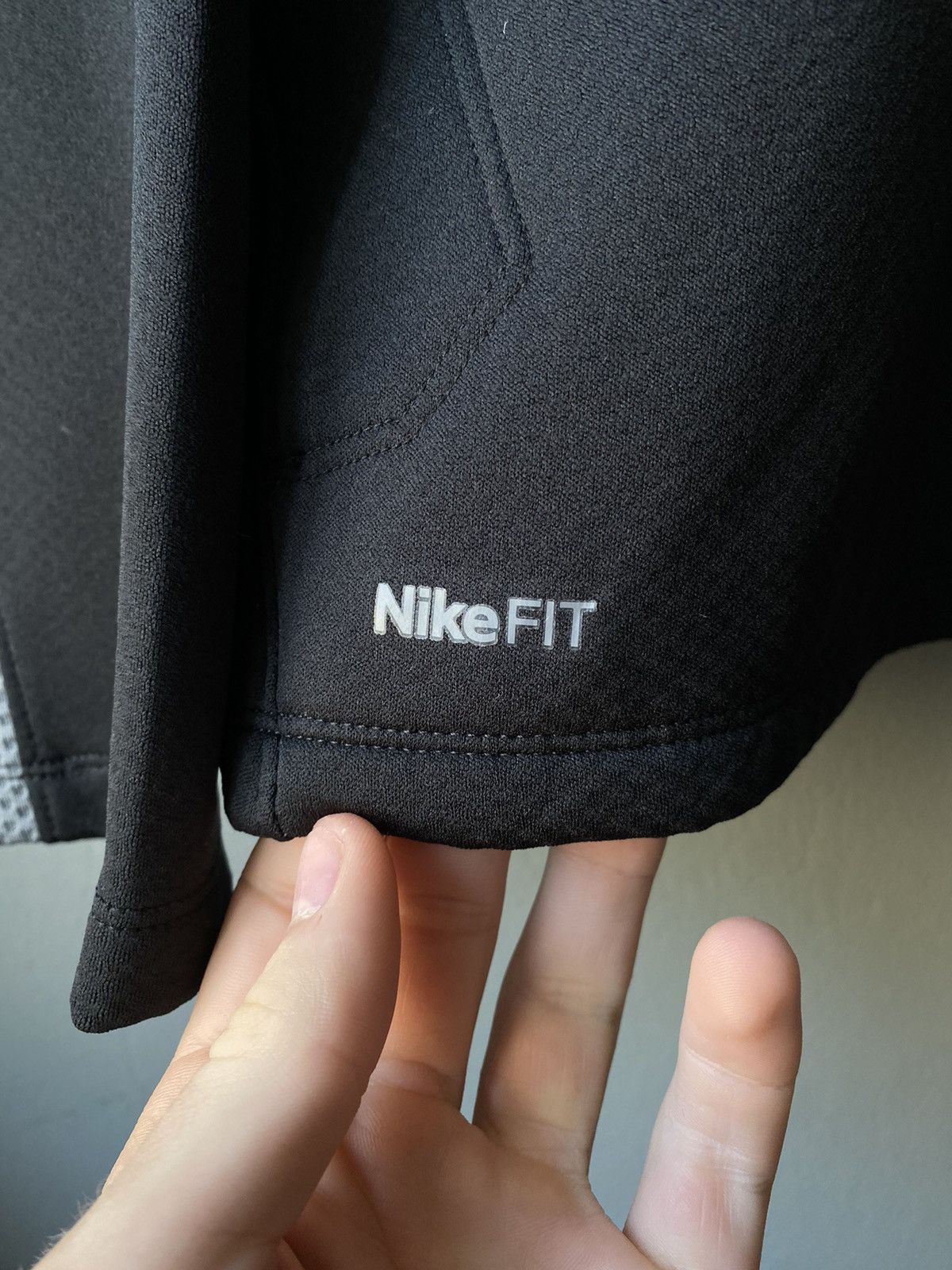 Nike × Vintage Vintage Nike Quarter Zip Long Sleeve Sweatshirt Fleece TN Size US L / EU 52-54 / 3 - 4 Thumbnail