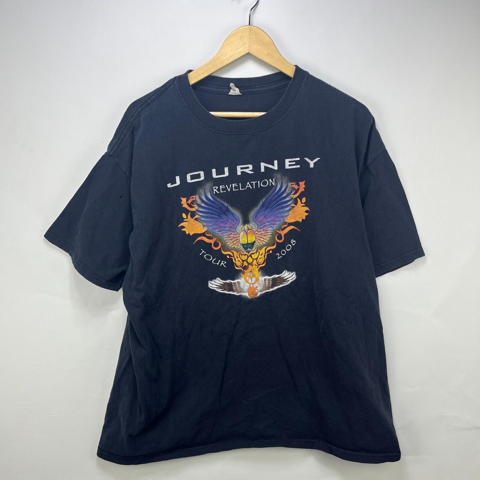 Vintage Vintage Y2K Journey Revelation Tour 2008 Band T Shirt XL Size US XXL / EU 58 / 5 - 1 Thumbnail