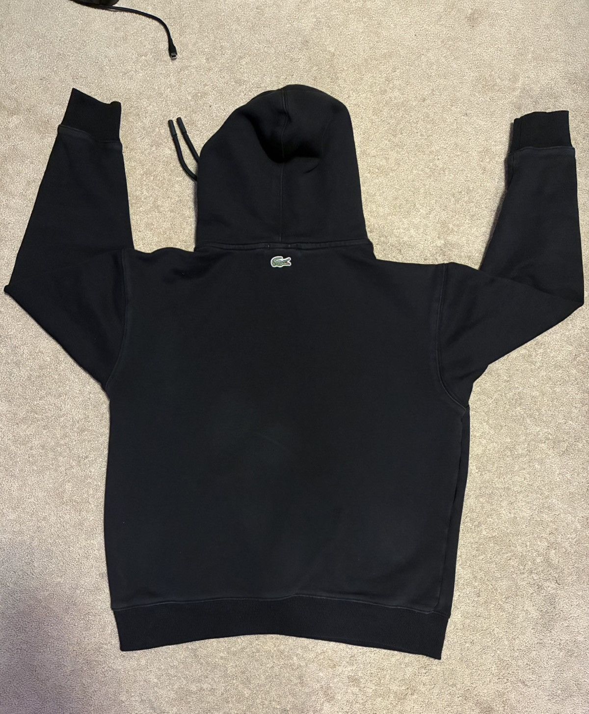 Lacoste Lacoste Mens Black Tracksuit with Croc Logo Size US S / EU 44-46 / 1 - 3 Thumbnail