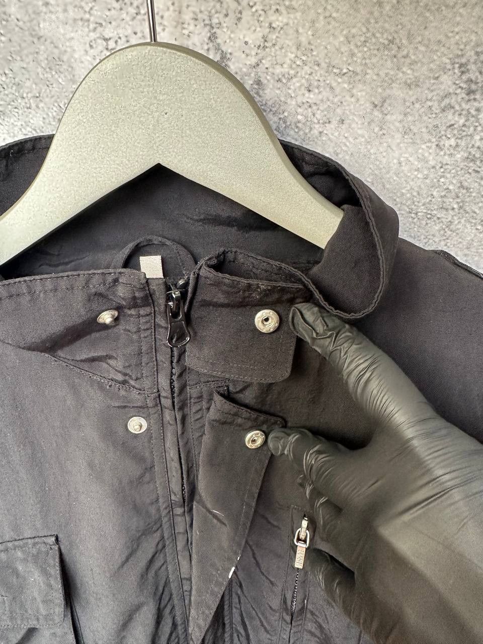 Versace RRP $1265 Versace Classic Black Waterproof Field Rain Jacket Size US L / EU 52-54 / 3 - 12 Thumbnail