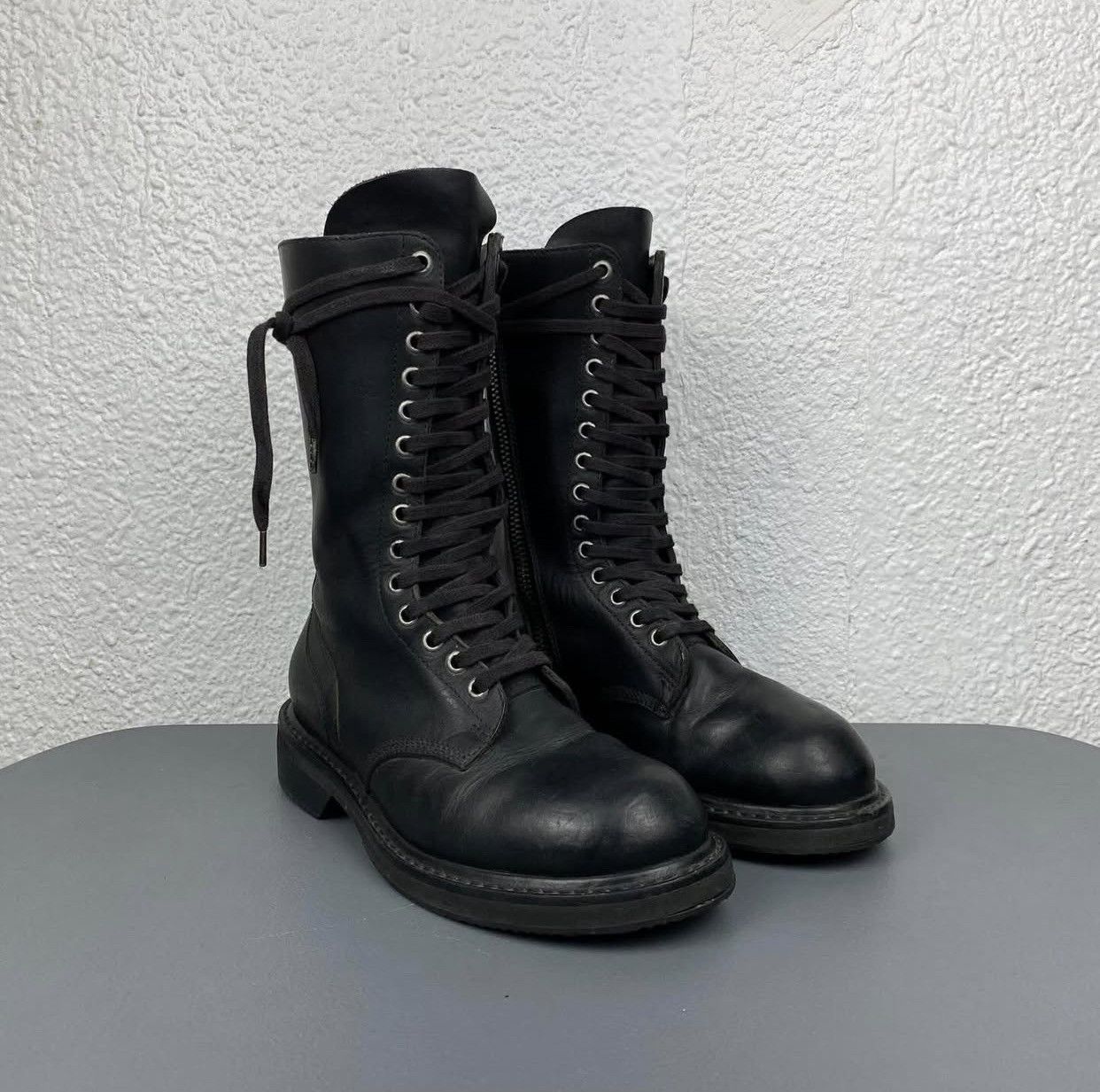 Rick Owens AW13 Rick Owens Combat Boots Size US 7 / IT 37 - 2 Thumbnail