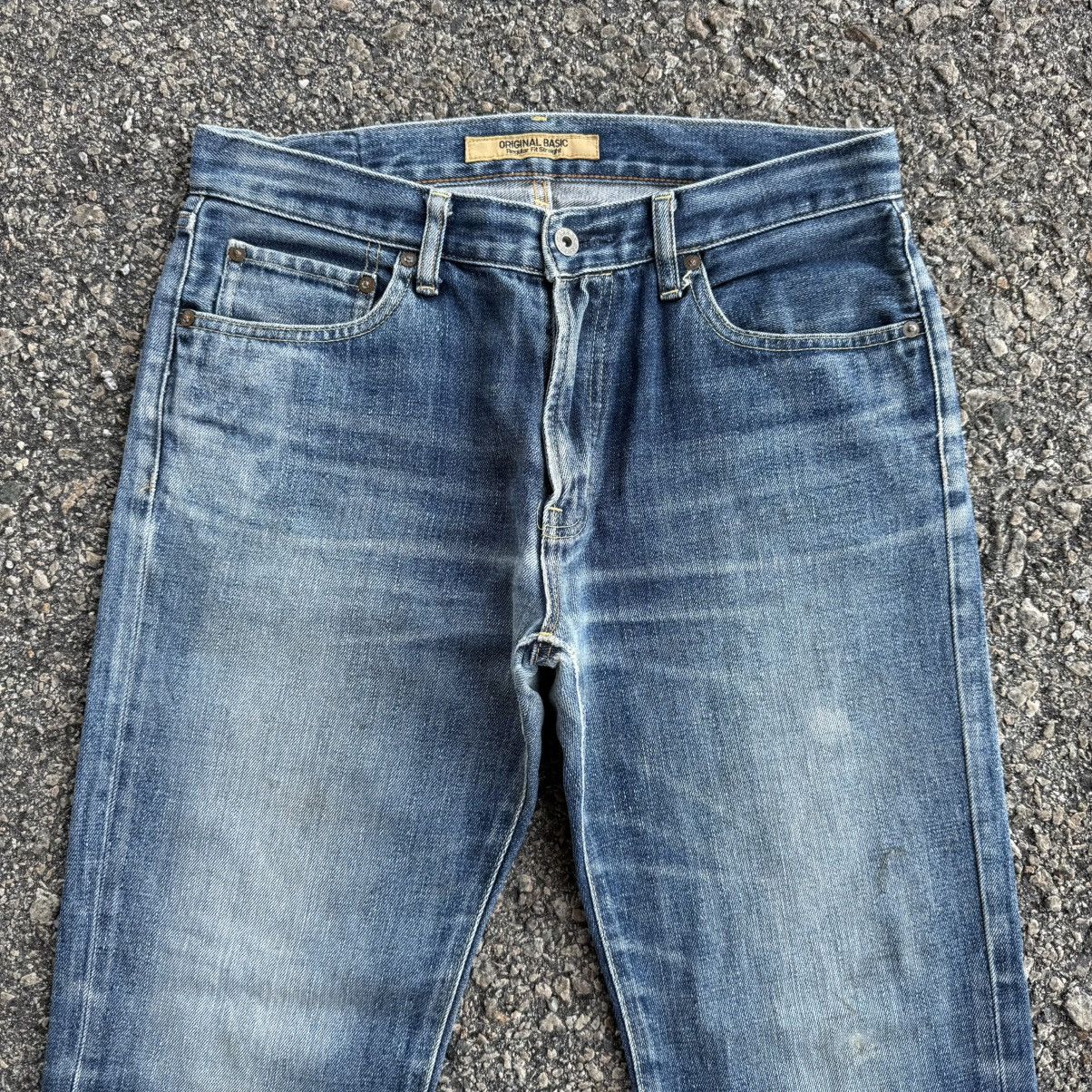 Japanese Brand W33 VINTAGE JAPANESE S002 FADED JEAN DENIM PANTS Size US 33 - 3 Thumbnail
