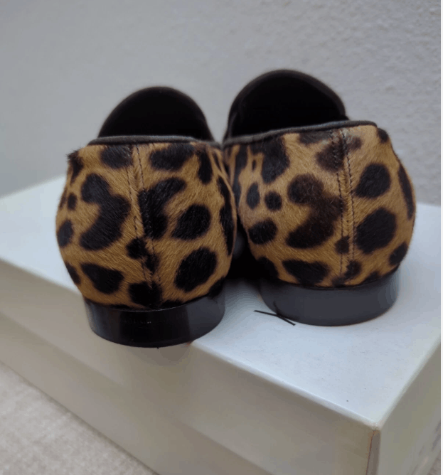 Yves Saint Laurent YSL Leopard Pony Hair Loafer Size US 6.5 / EU 39-40 - 5 Thumbnail