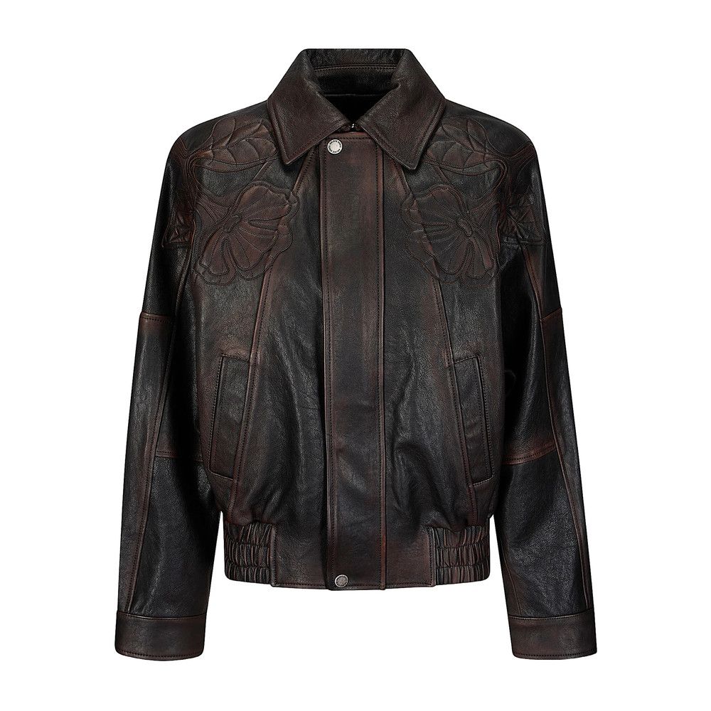Golden Goose Golden Goose BROWN Jackets - Leather Jackets Size S / US 4 / IT 40 - 1 Thumbnail