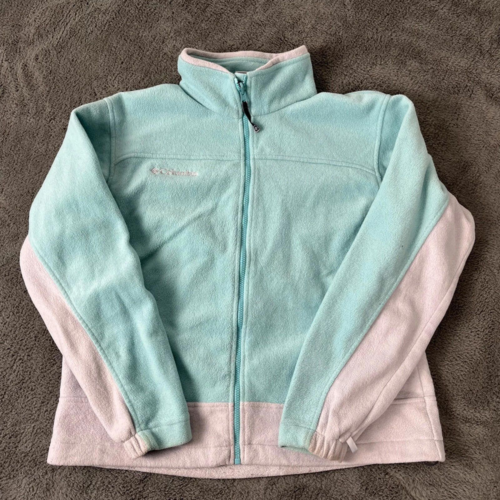 Columbia Women’s Columbia Fleece - XL - Lightblue/white Size L / US 10 / IT 46 - 1 Thumbnail