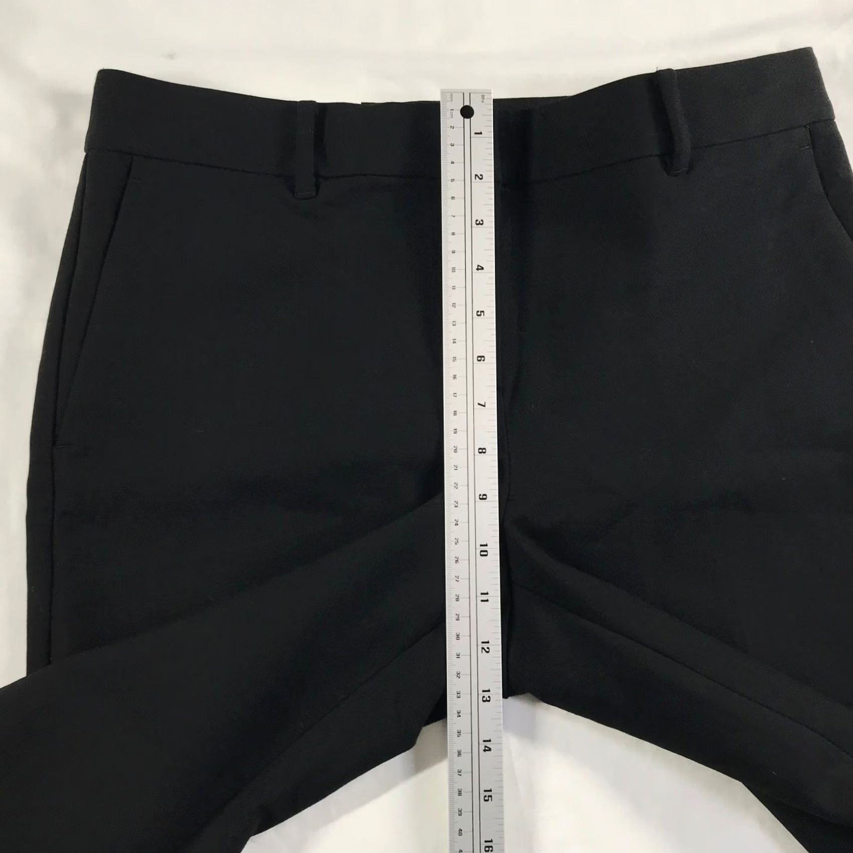 Ann Taylor Ann Taylor Kate Fit Ankle Pants Womens Black Trousers 10 Size 32" / US 10 / IT 46 - 3 Thumbnail