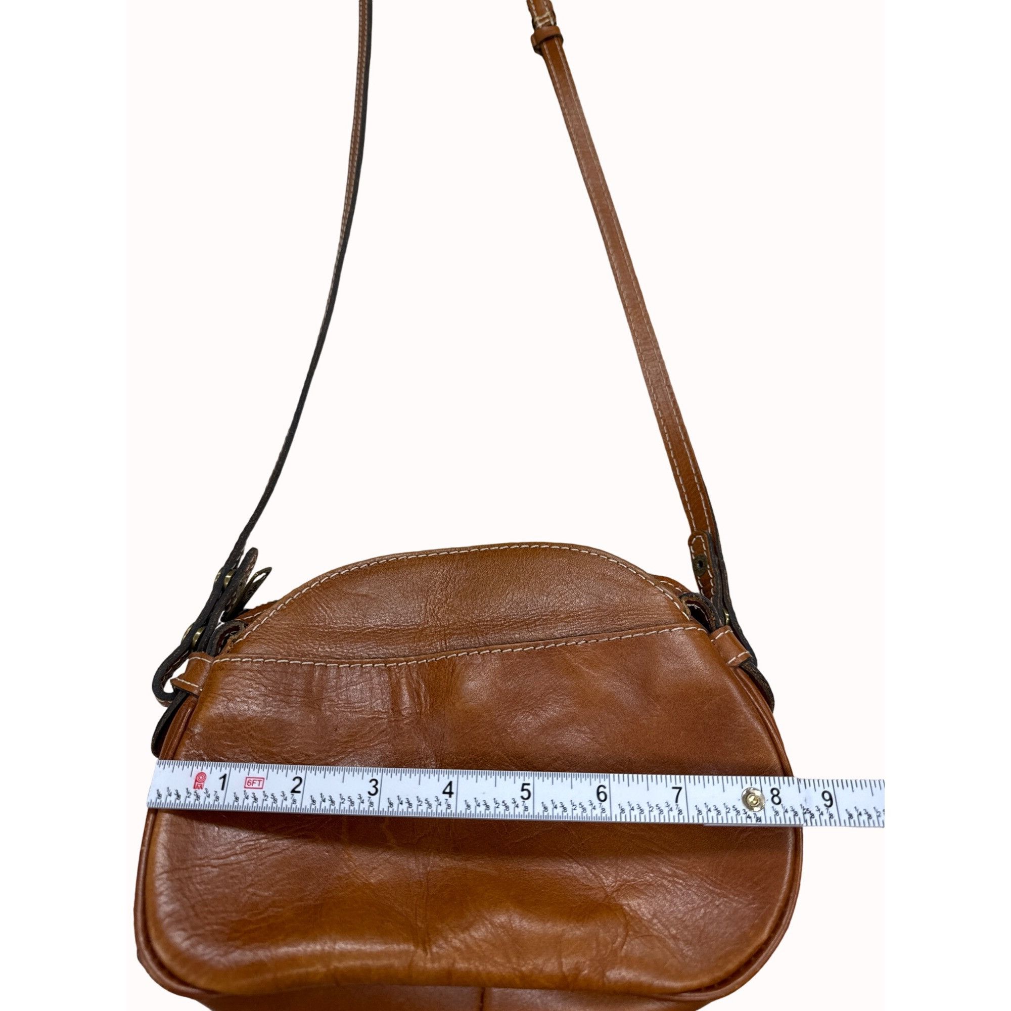 Patricia Nash Patricia Nash Italian Women’s Brown Leather Purse/Crossbody Size ONE SIZE - 5 Thumbnail