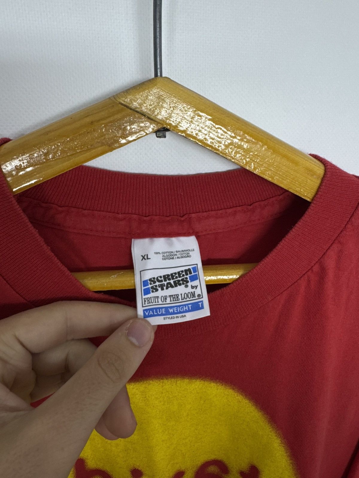 Coca Cola Vintage Coca Cola enjoy T-shirt band tee XLarge red Size US XL / EU 56 / 4 - 7 Thumbnail