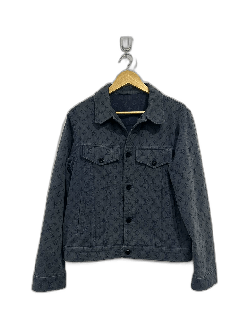Louis Vuitton Louis Vuitton Monogram Denim Jacket Size US M / EU 48-50 / 2 - 1 Thumbnail