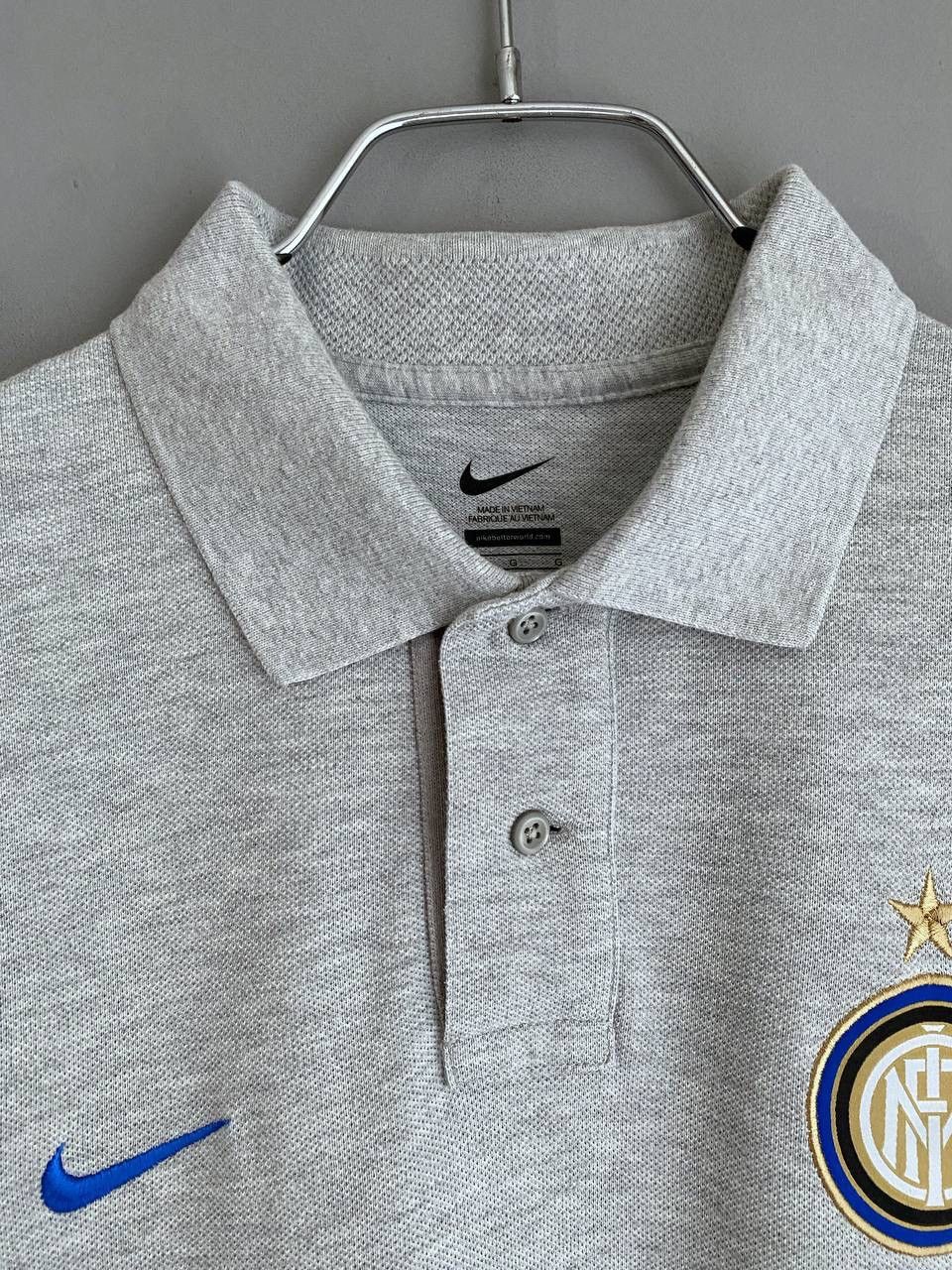 Nike Nike Inter Milan FC Football Gray Polo T-Shirt, Size L Size US L / EU 52-54 / 3 - 5 Thumbnail