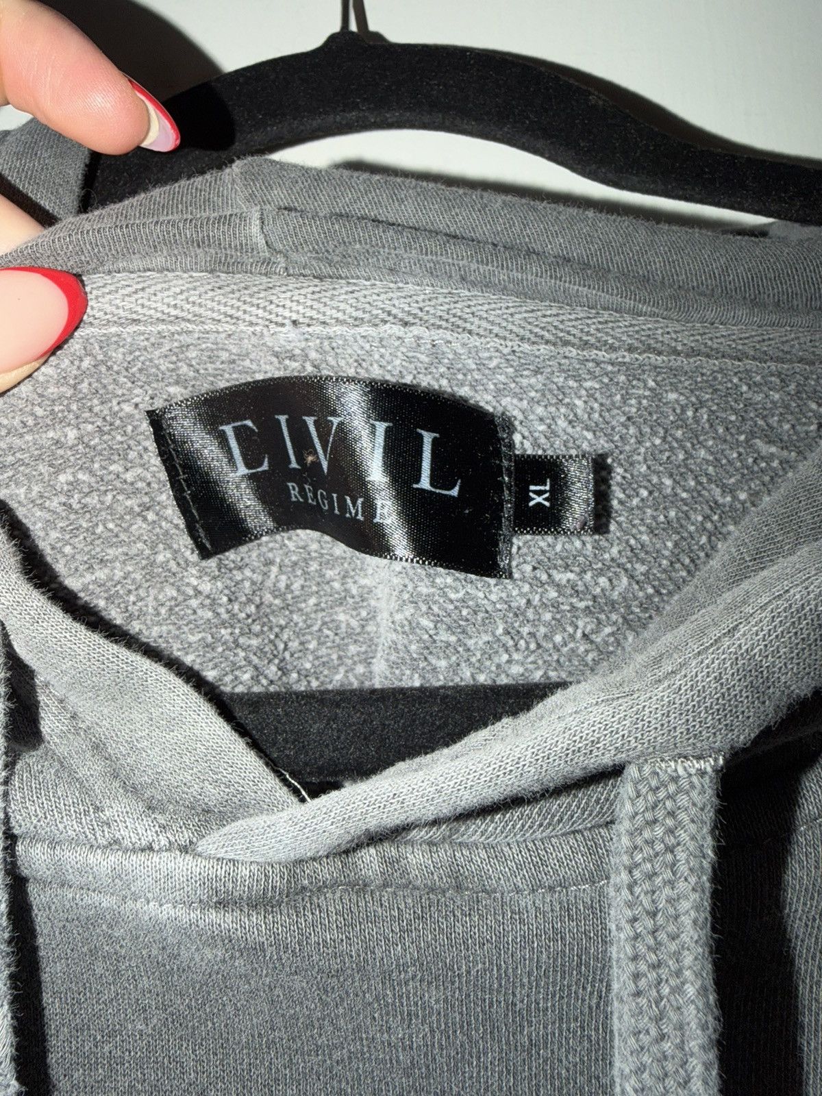 Civil Regime Civil Regime Thunder Cobra Hoodie Gray Size XL Size US XL / EU 56 / 4 - 3 Thumbnail