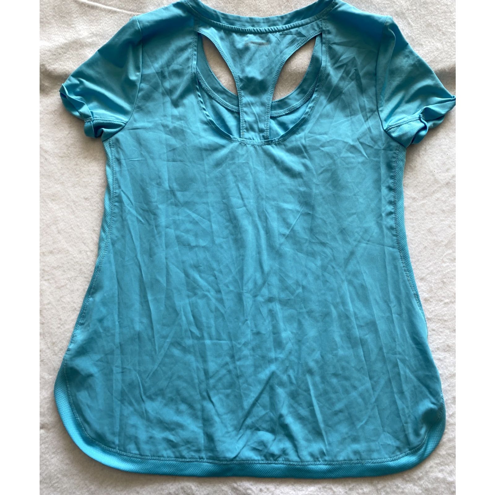 Calvin Klein Calvin Klein Tank Top Shirt Women’s M Turquoise RUNNING SPORT Tank Tshirt Activewear Shirt 18-43 Mens? Size M / US 6-8 / IT 42-44 - 7 Thumbnail