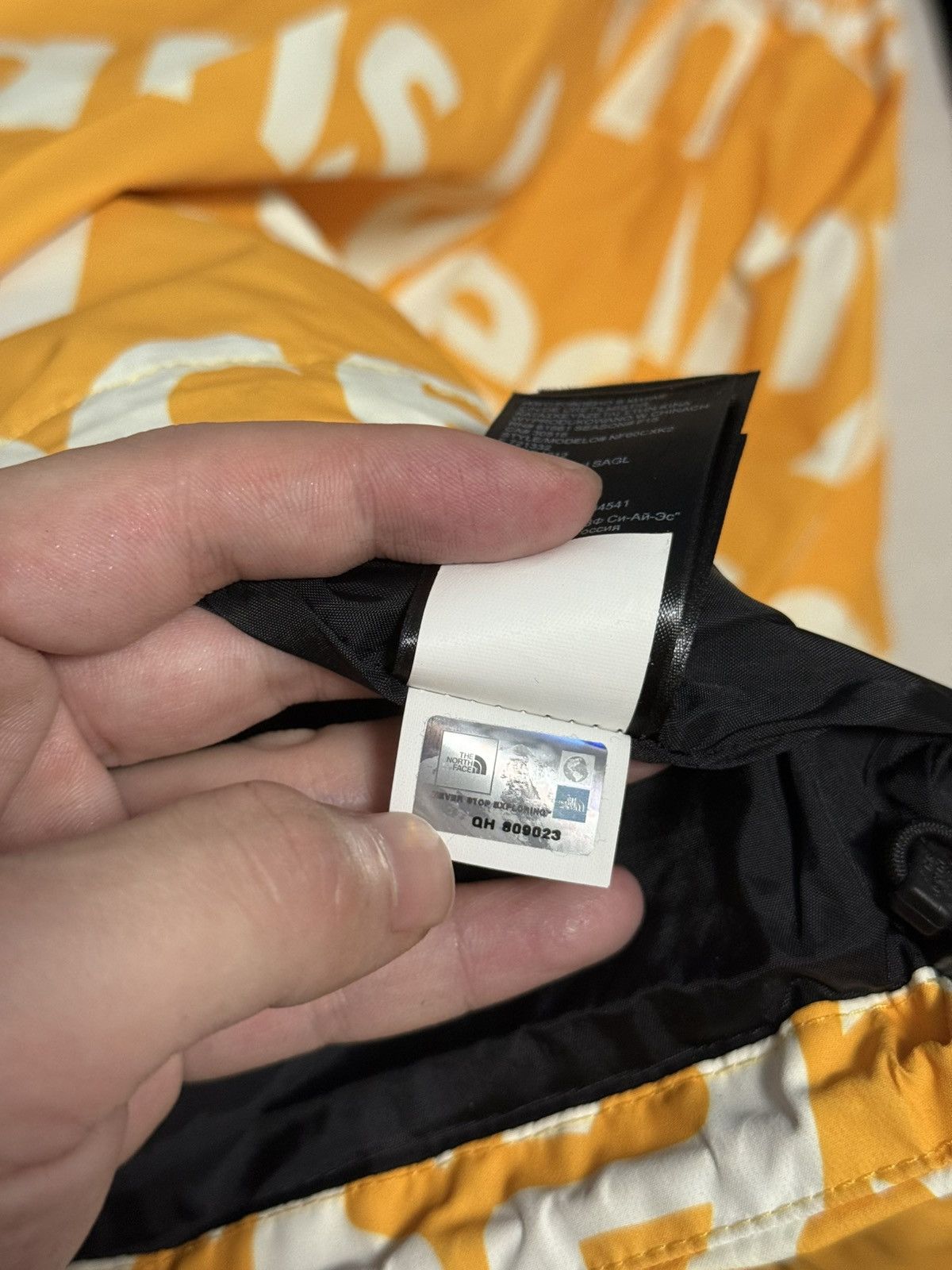 Supreme × The North Face Supreme tnf north bamn by any means yellow pullover Jacket Size US M / EU 48-50 / 2 - 4 Thumbnail