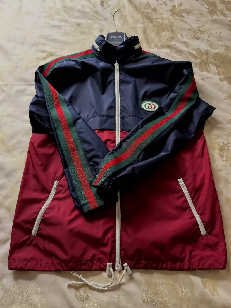 Gucci Gucci Windbreaker jacket 2502-Nextarrow Size US L / EU 52-54 / 3 - 3 Thumbnail