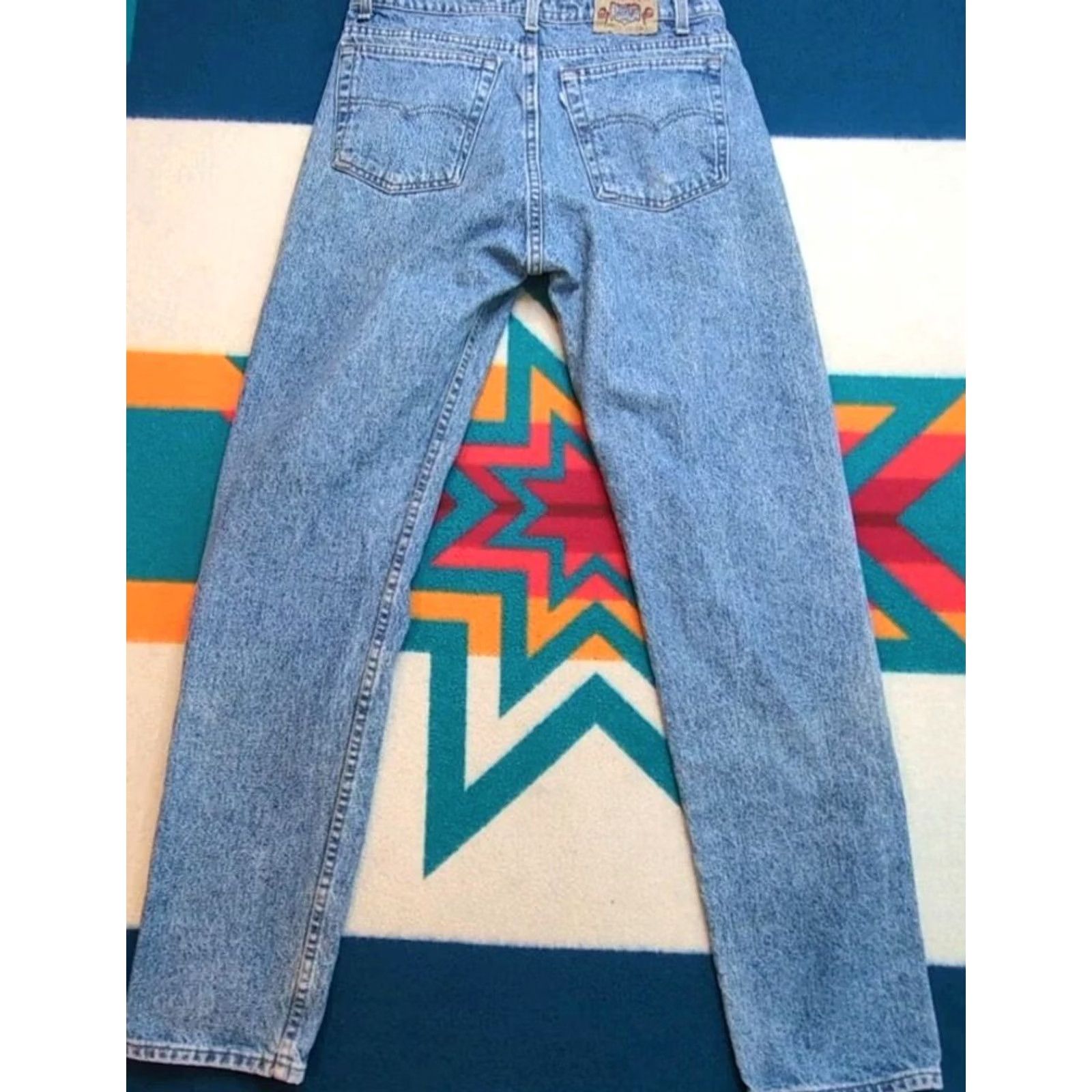Levi's VINTAGE Levi's Silvertab Denim Jeans 32x32 Made in USA 1990s Mens Blue Straigh Size US 32 / EU 48 - 2 Thumbnail