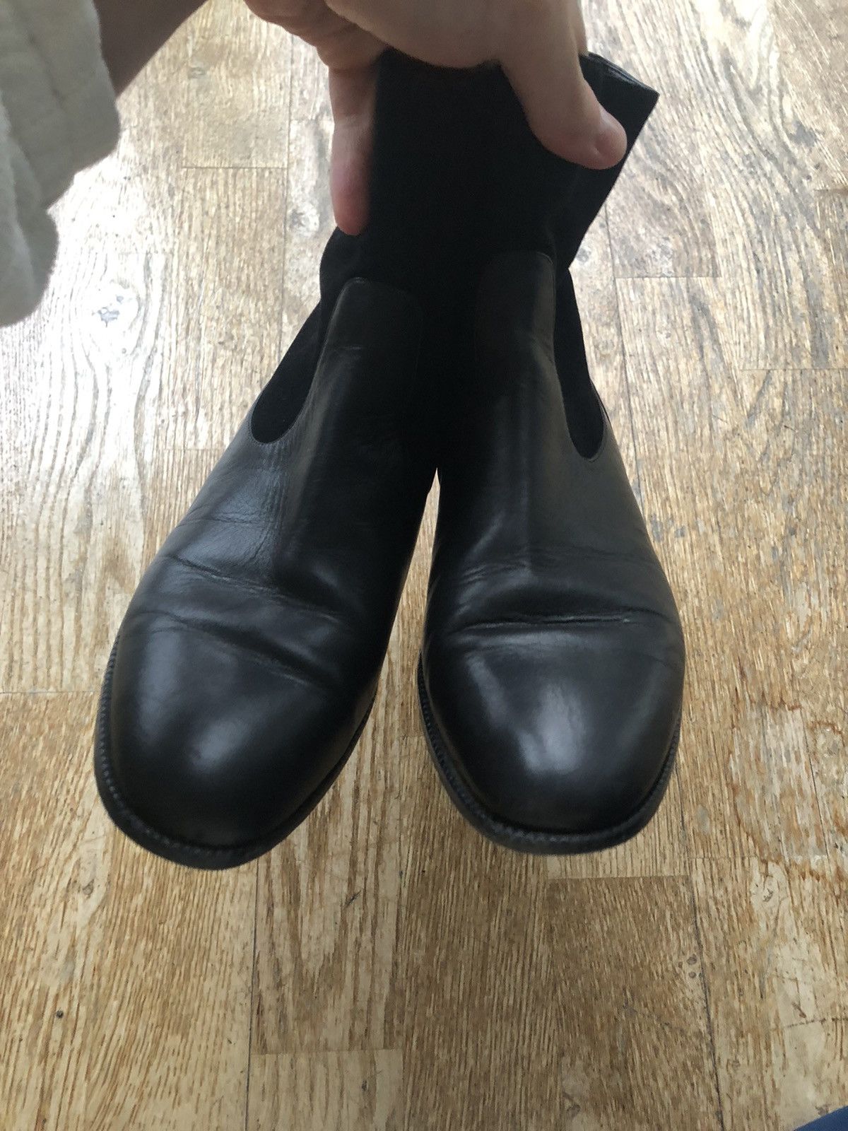 Moschino RARE MOSCHINO VINTAGE CHELSEA BOOTS SHOES Size US 5 / IT 35 - 3 Thumbnail
