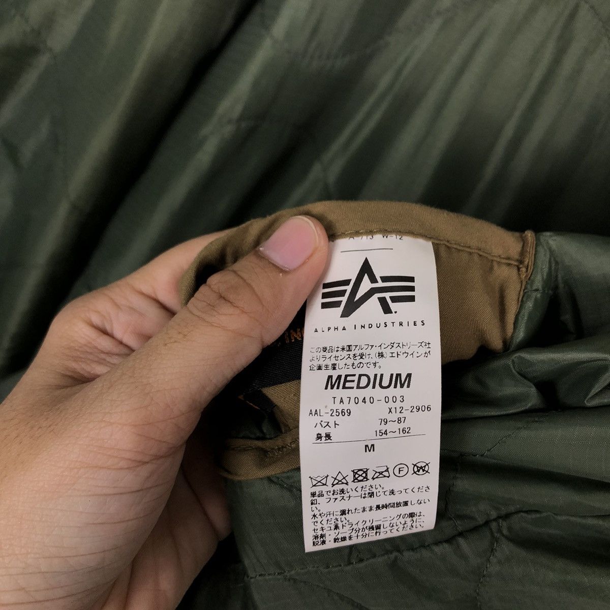 Alpha Industries 🔥Vintage Puffer Down Jacket Military Alpha Industries Size US M / EU 48-50 / 2 - 13 Thumbnail