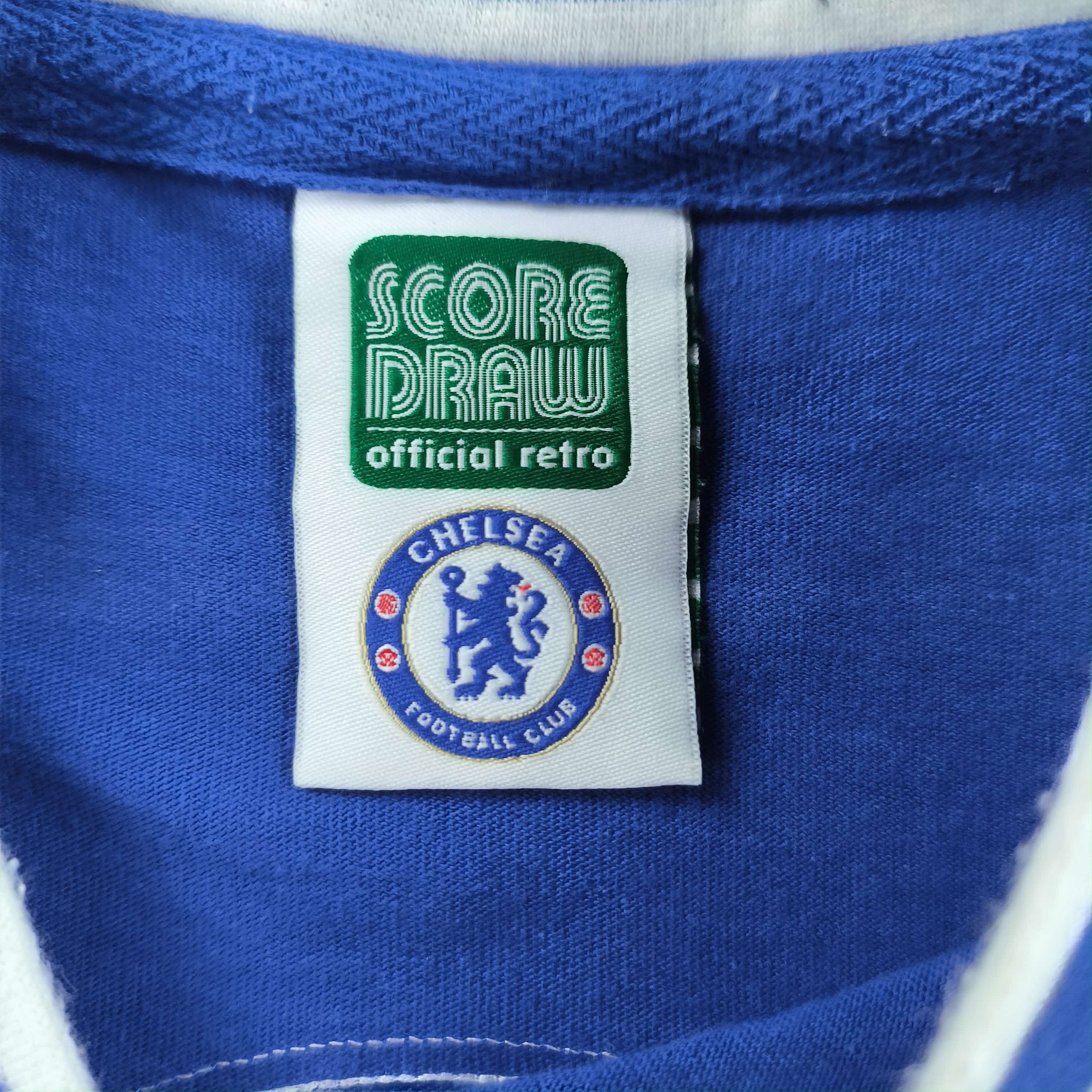 Other Chelsea 1961-62 Score Draw home #8 retro football jersey M Size US M / EU 48-50 / 2 - 4 Thumbnail