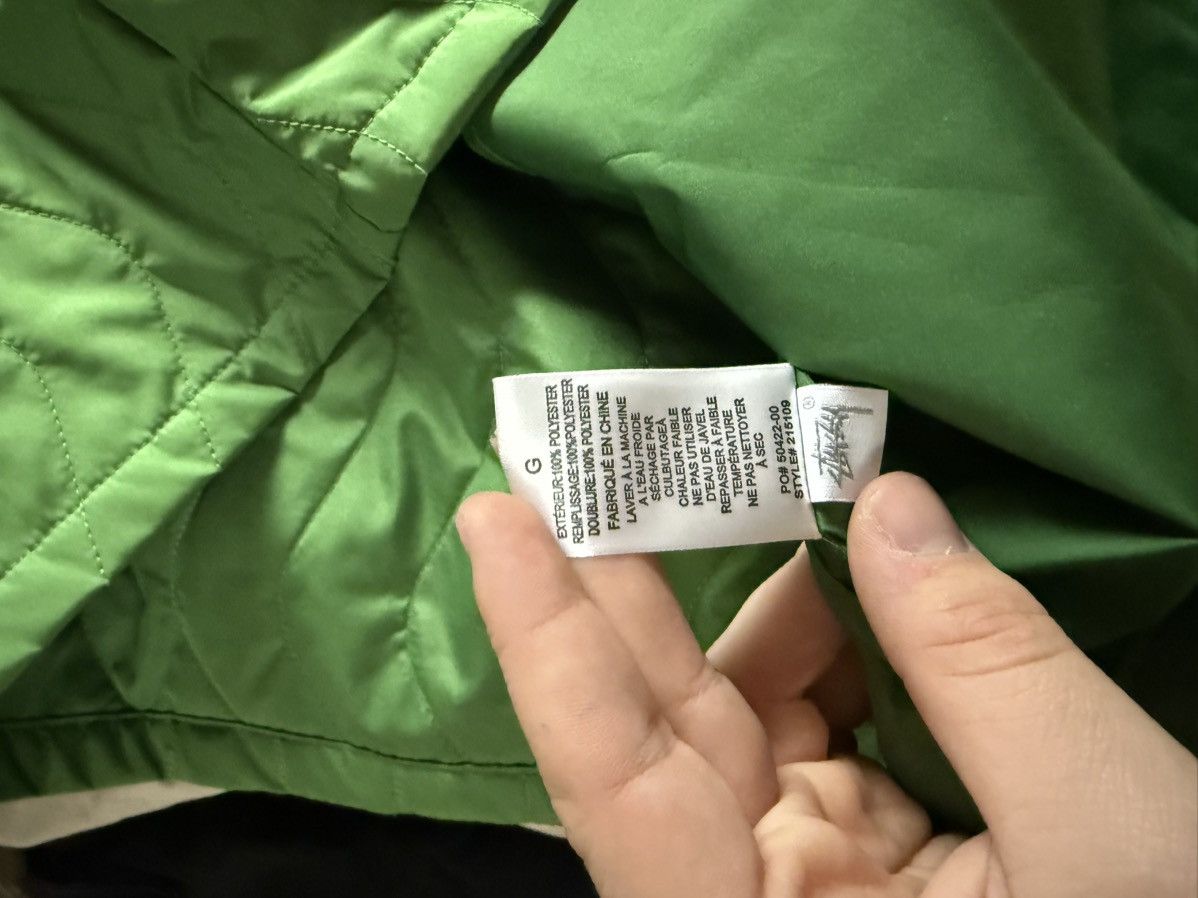 Stussy Stussy Women Green Quilted Jacket Size Large NWT Size L / US 10 / IT 46 - 7 Thumbnail