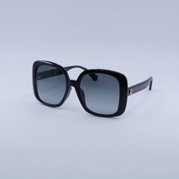 Gucci 🕶️ New Gucci GG0714SA 001 Sunglasses - Black Frame, Grey Size ONE SIZE - 1 Thumbnail