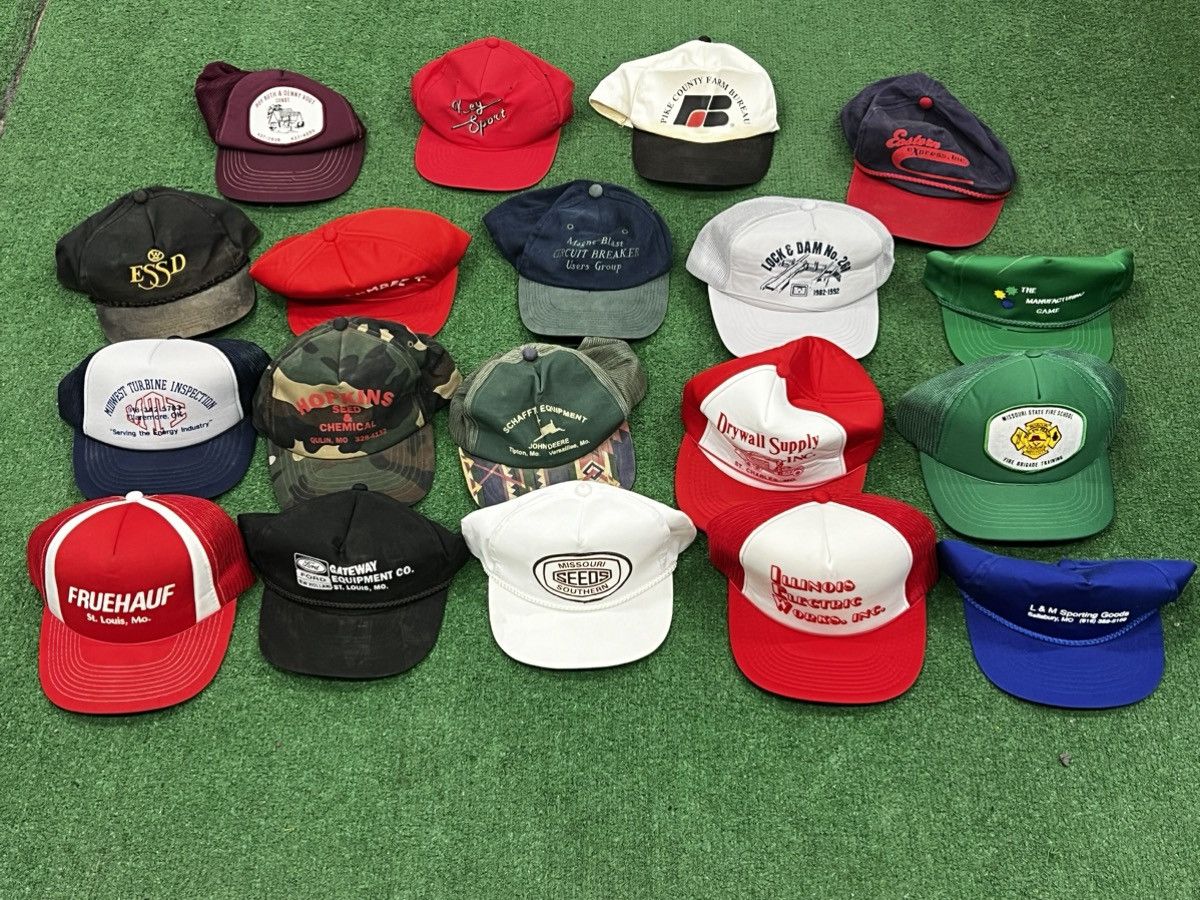 Other 45 Vintage Trucker / Snapback Hats Size ONE SIZE - 6 Thumbnail