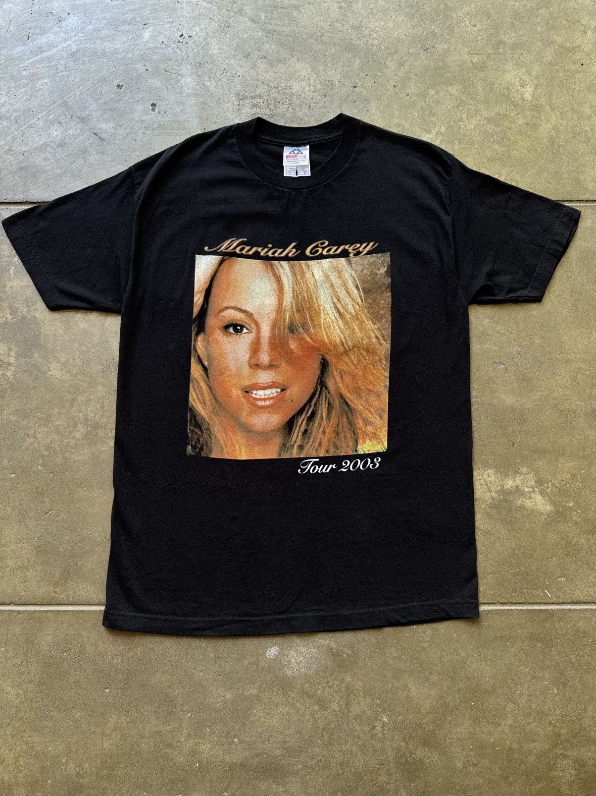 Vintage VTG 2003 Mariah Carey Charmbracelet Band Tee Shirt Sade Size US XL / EU 56 / 4 - 1 Thumbnail