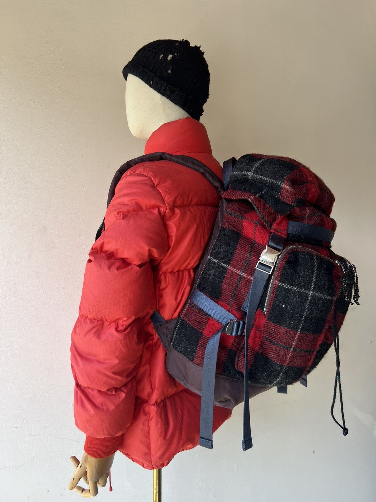 Harris Tweed Harris Tweed X Ciaopanic Standard Japan Tartan Backpack Bag Size ONE SIZE - 1 Thumbnail