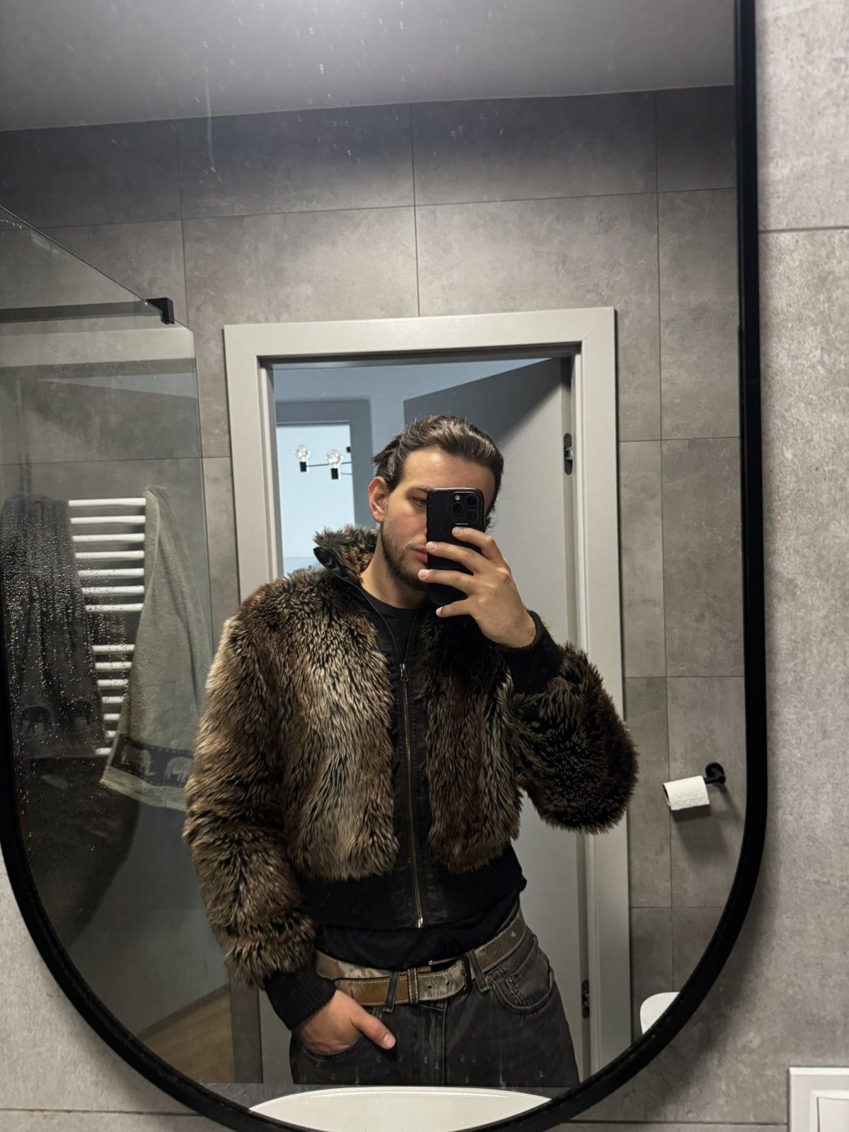 Vintage Y2K Archive Avant garde vintage faux fur streetwear hype Size M / US 6-8 / IT 42-44 - 5 Thumbnail