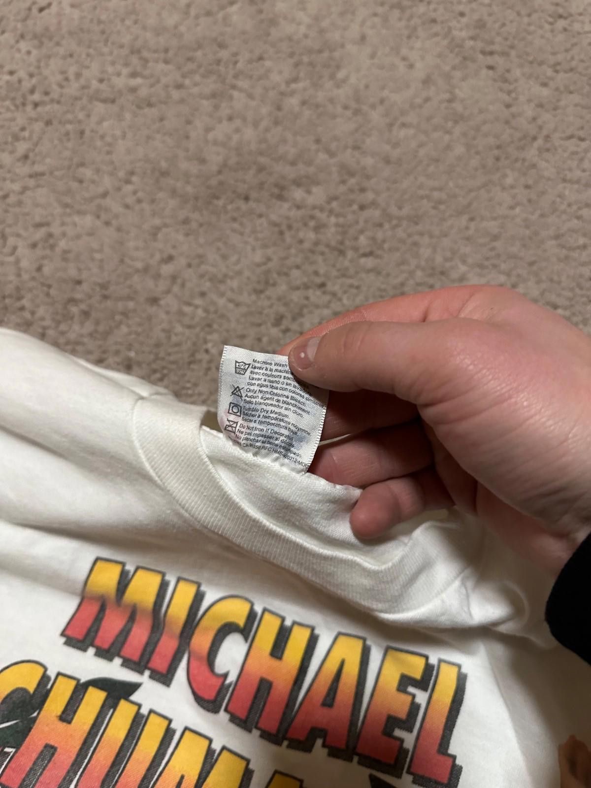 Hanes Vtg Michael Schumacher F1 World Champion 94 Benetton T-Shirt Size US XL / EU 56 / 4 - 7 Thumbnail