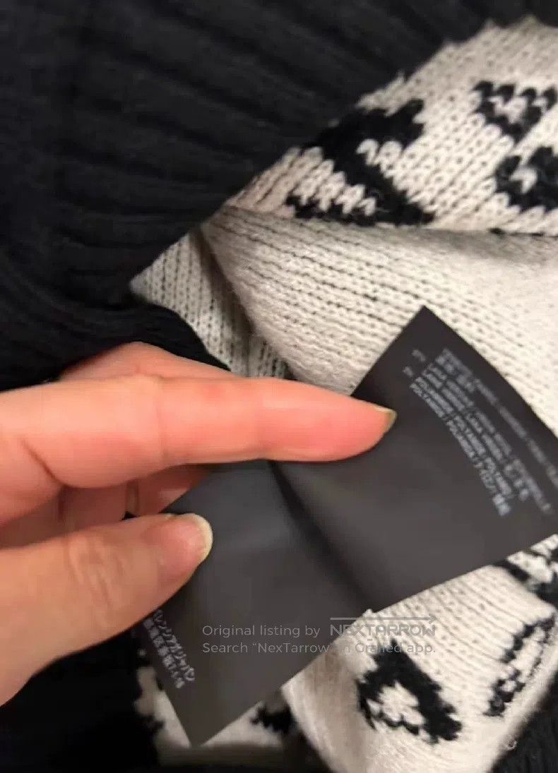 Balenciaga Balenciaga Classic Barrage Full Logo Sweater Size XXS / US 00 / IT 34 - 4 Thumbnail