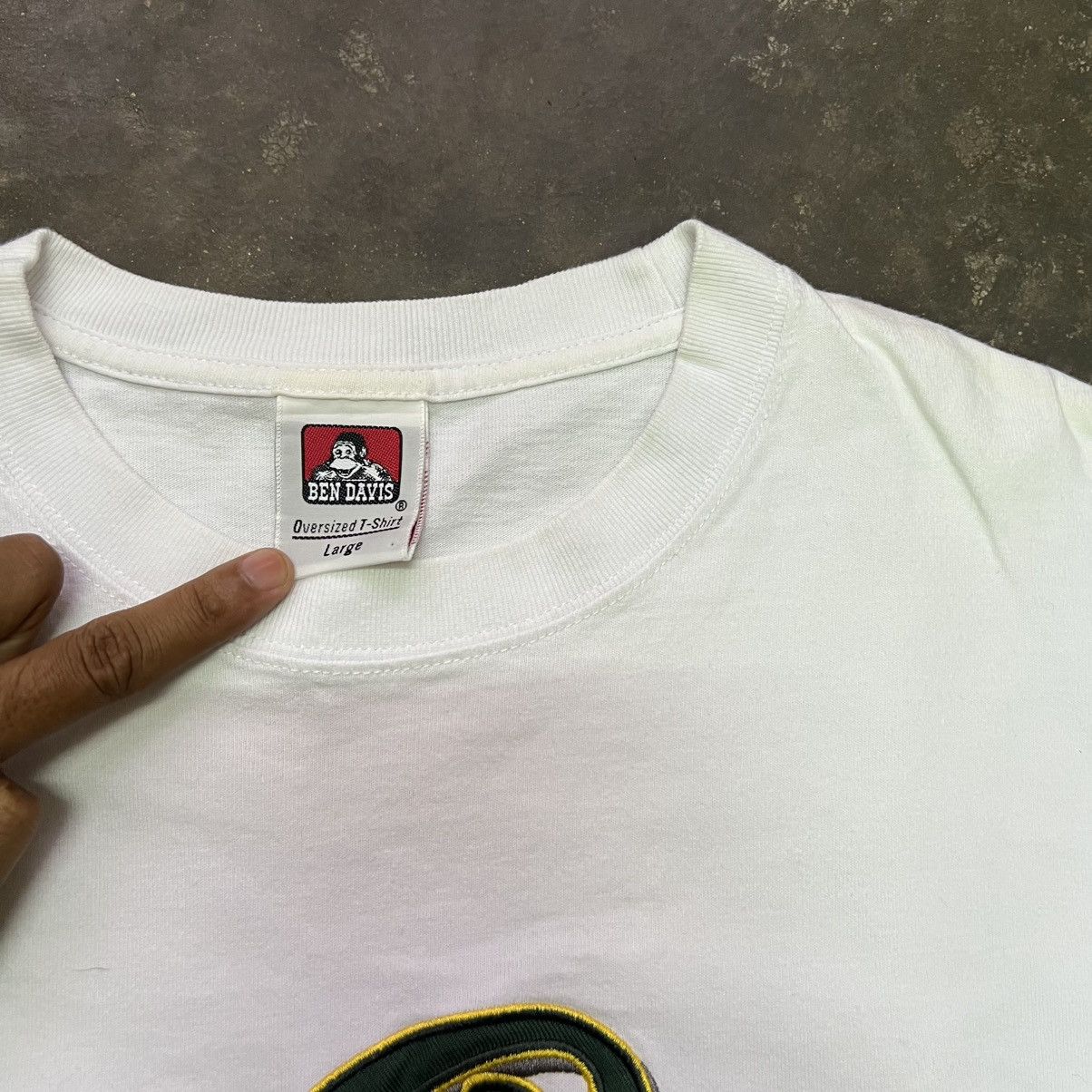 Ben Davis Ben Davis Clothing Logo Tee White Size US L / EU 52-54 / 3 - 4 Thumbnail