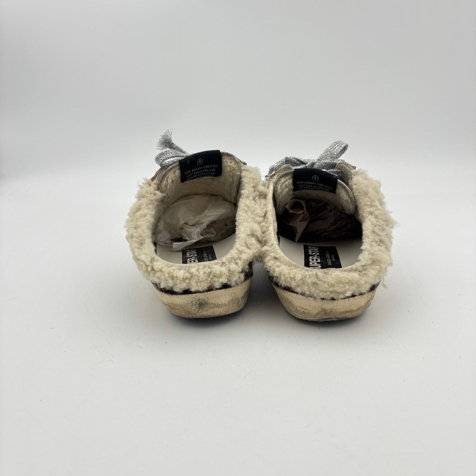 Golden Goose Golden Goose Superstar Sabot Slides Shearling Lined 37 Size US 7 / IT 37 - 4 Thumbnail