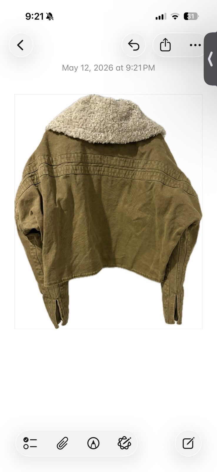 Greg Ross Greg Ross Shearling Fur Bomber Size US S / EU 44-46 / 1 - 2 Thumbnail
