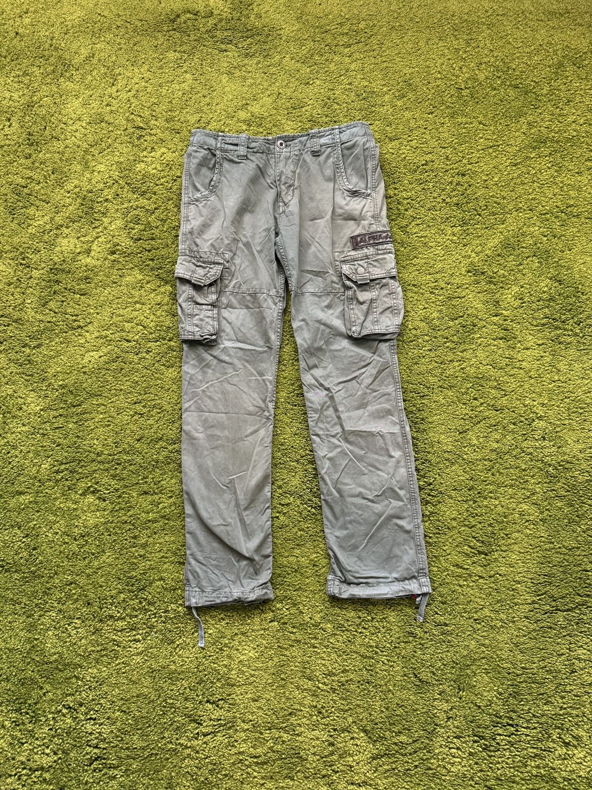 Alpha Industries × Vintage Alpha Industries 2000s vintage military army cargo pants Size US 32 / EU 48 - 1 Thumbnail