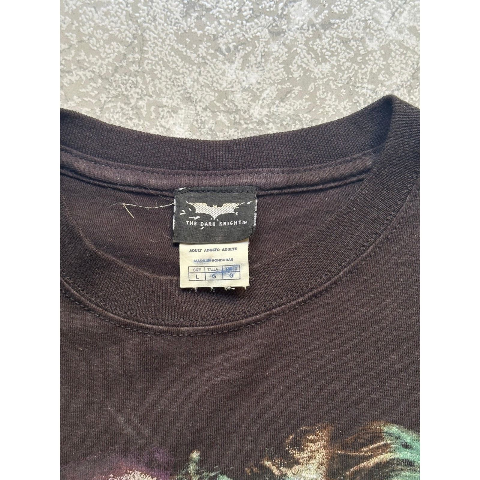 Delta Rare VTG T Shirt Dark Night Joker Movie SZ L Size US L / EU 52-54 / 3 - 8 Thumbnail