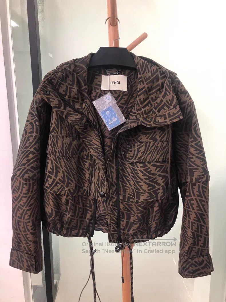 Fendi Fendi All-over printed jacket Size XS / US 0-2 / IT 36-38 - 1 Thumbnail