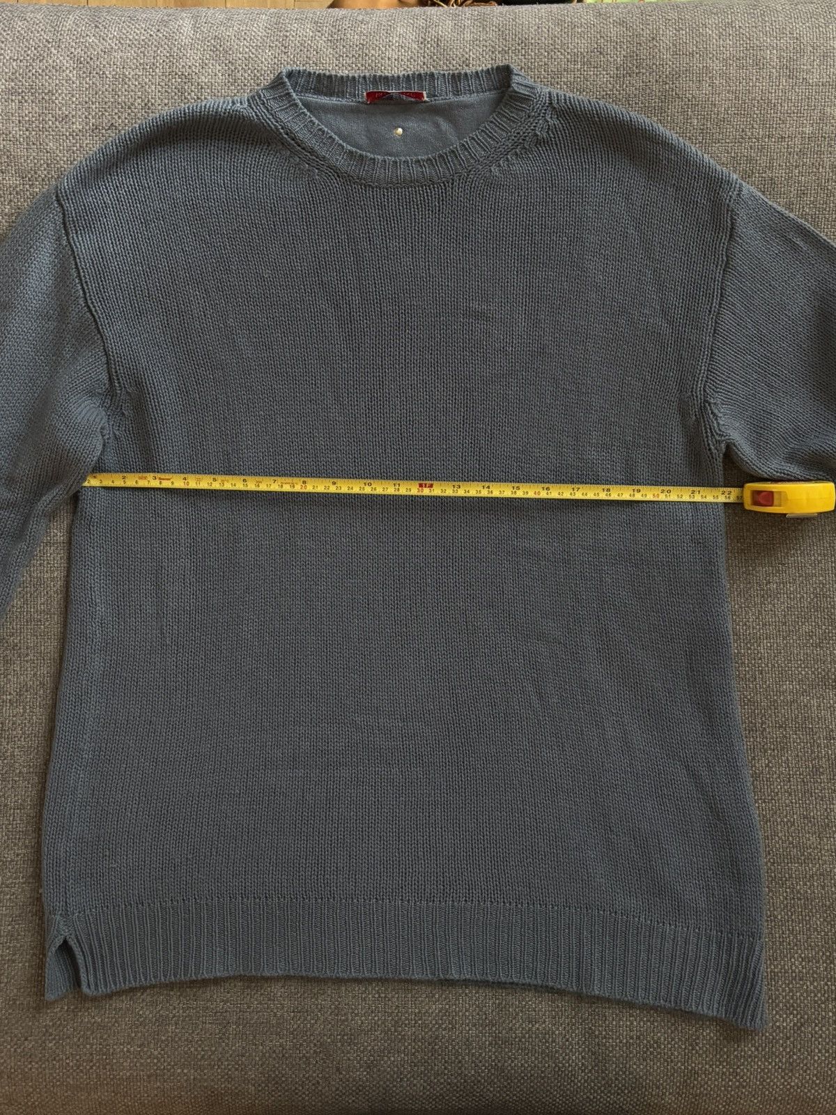 Valentino Valentino Pastel Blue Rockstud 100% Cashmere Sweater Size US M / EU 48-50 / 2 - 3 Thumbnail