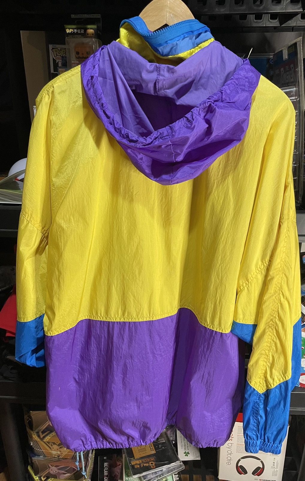 Vintage Vintage 90s CB Sports multicolour windbreaker jacket Size US M / EU 48-50 / 2 - 2 Thumbnail