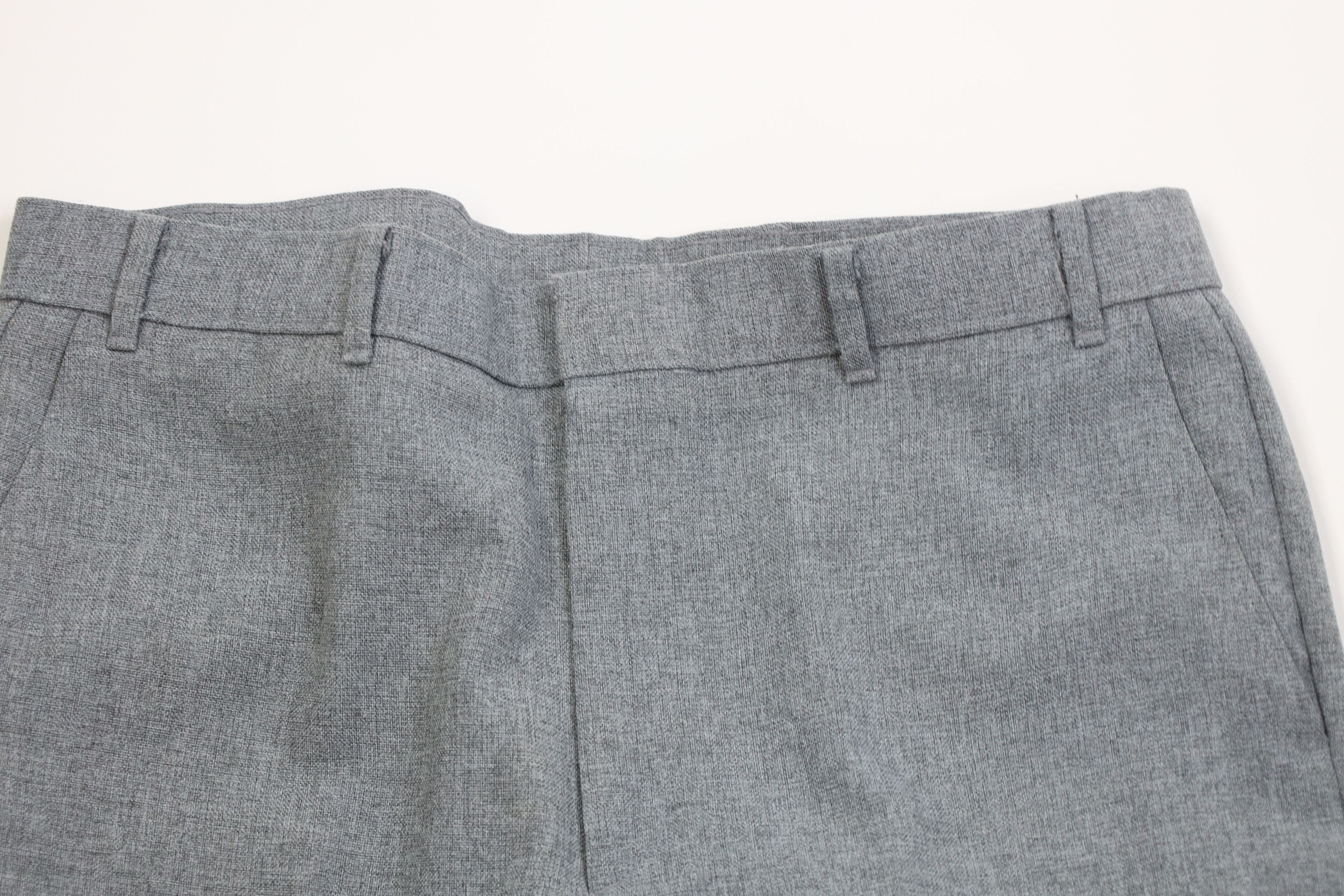 Levi's Vintage 70s Levis Wide Leg Chino Pants Trousers Gray USA Size US 36 / EU 52 - 2 Thumbnail
