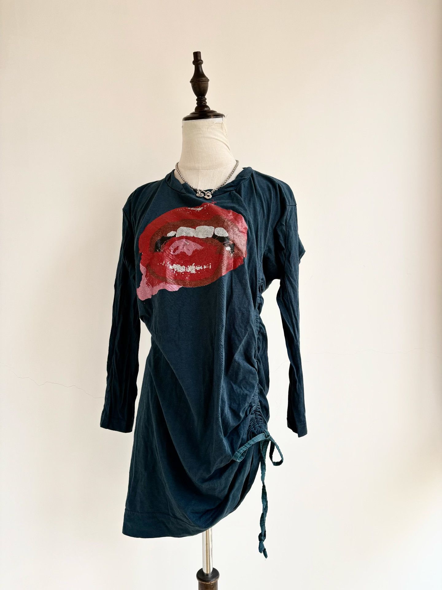 Vivienne Westwood Vivienne Westwood Vintage Blue Drawstring Dress Size M / US 6-8 / IT 42-44 - 1 Thumbnail