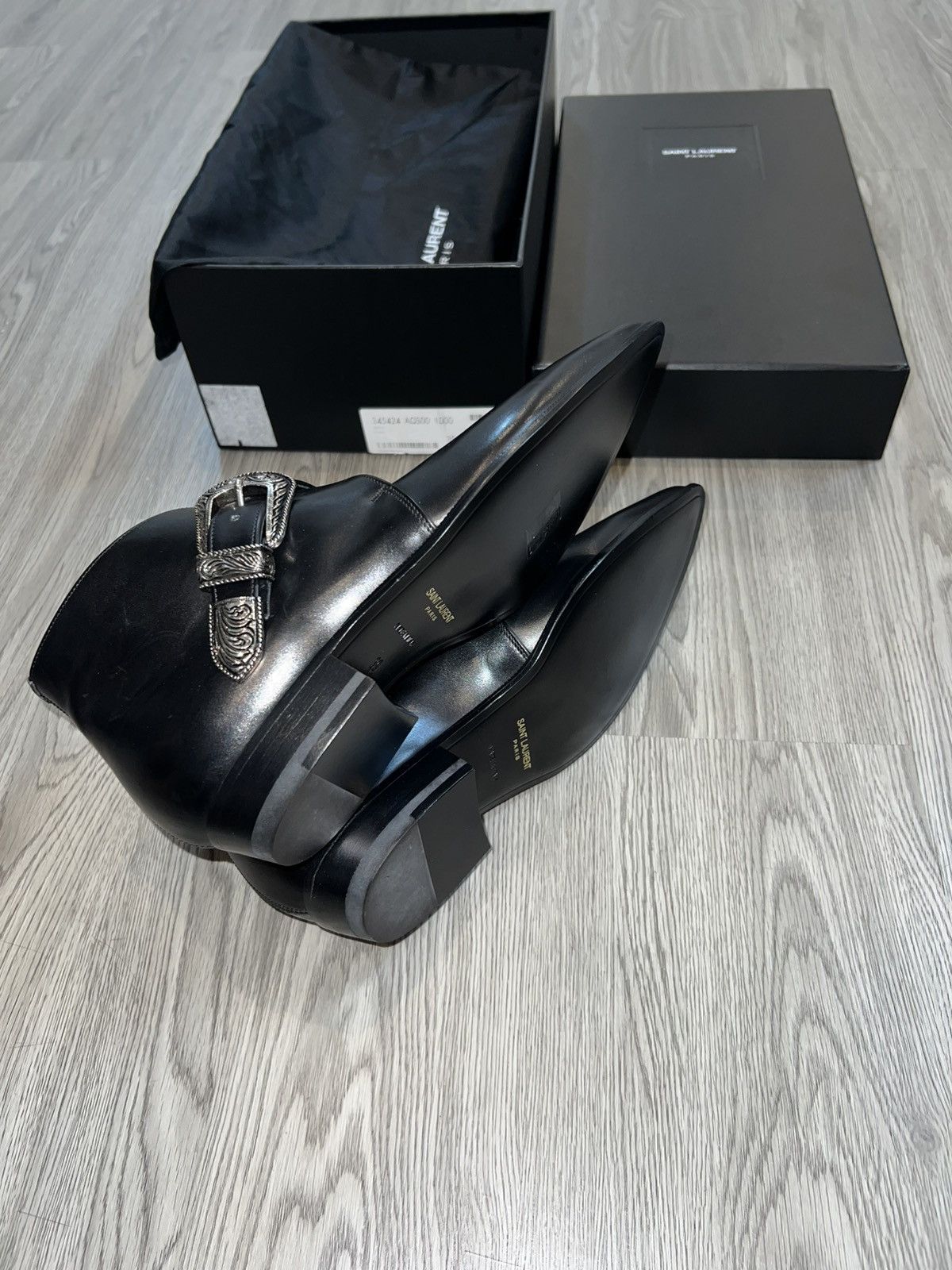 Hedi Slimane Saint Laurent Western Boots Ss14 Size US 6 / EU 39 - 4 Thumbnail