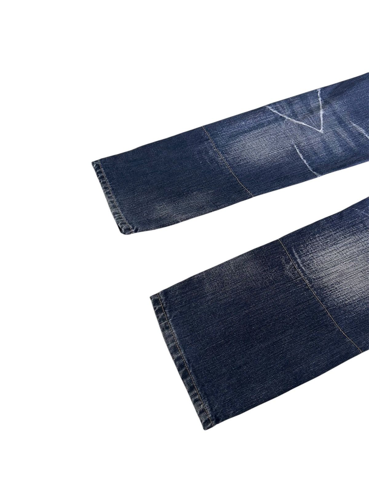 PPFM × Vintage 💥 Vintage Japanese Denim PPFM Mad Punk Jeans Size US 31 - 11 Thumbnail