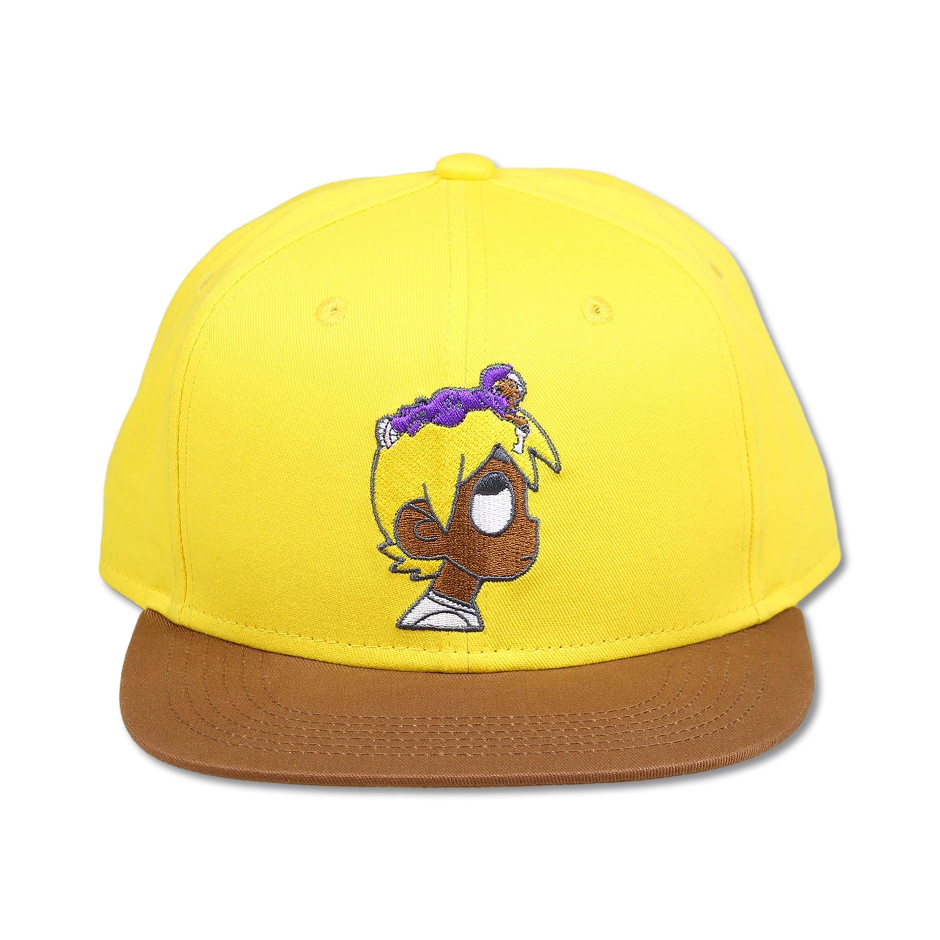 Japanese Brand Lil Uzi Vert Yellow Hat Snapback Size ONE SIZE - 1 Thumbnail