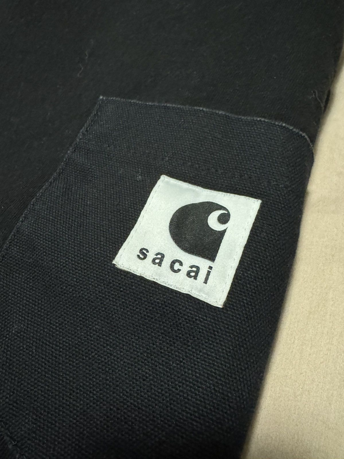 Carhartt × Sacai Sacai x Carhartt Long Sleeves Size US L / EU 52-54 / 3 - 5 Thumbnail