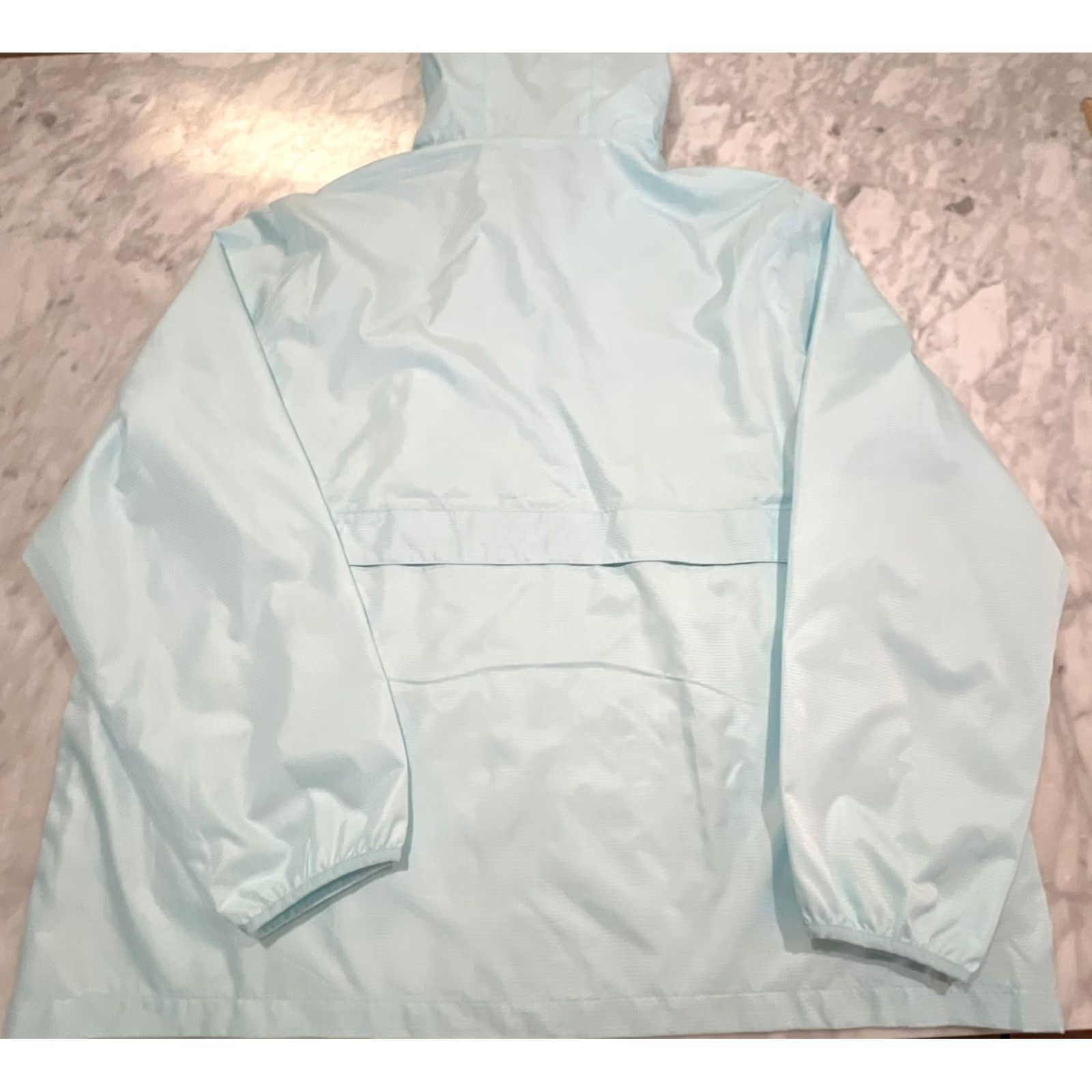 Reebok Reebok Windbreaker Full Zip 2XL Lightweight Jacket Men Blue Solid 90s Classic Logo Zipper Jogging Running Walking Light Windbreaker Size US XXL / EU 58 / 5 - 4 Thumbnail